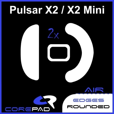 Hyperglides Hypergleits Hypergleids Corepad Skatez AIR Pulsar X2 Mini Wireless